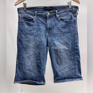 Banana Republic Blue Bermuda Jean Shorts